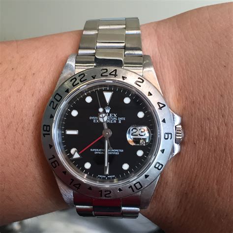 rolex explorer ii 2016 black|rolex explorer 2 16570 black.